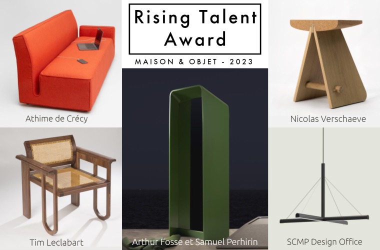 Concours rising talent awards au salon maison et objet