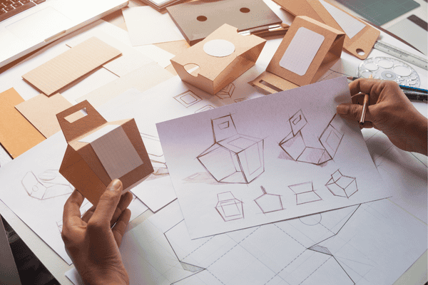 Packaging designer croquis et modles