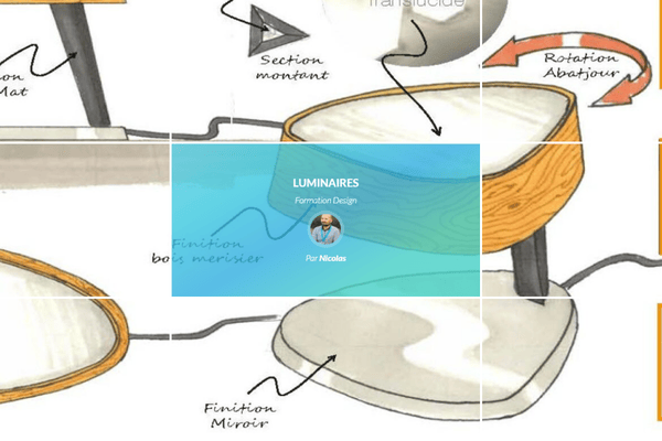 Projet de design par un �l�ve de l'EDAA
