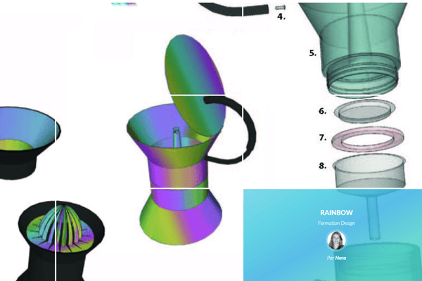 Projet de design par une �l�ve de l'EDAA