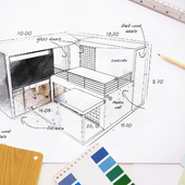 M�tier de designer d'espace